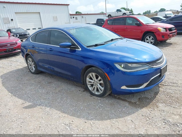 45102181 :رقم المزاد ، 1C3CCCAB3FN623943 vin ، 2015 Chrysler 200 Limited مزاد بيع