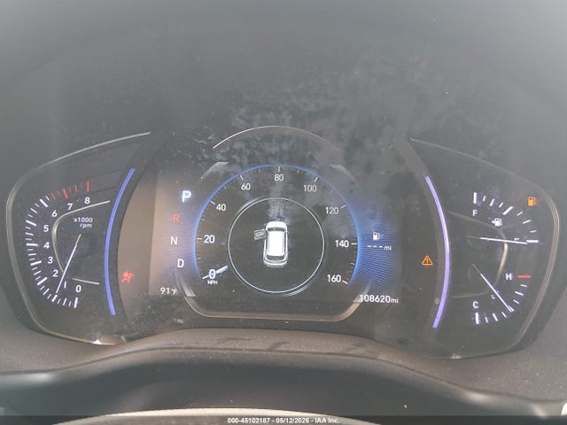 2020 Hyundai Santa Fe Sel მანქანა იყიდება აუქციონზე, vin: 5NMS33ADXLH185827, აუქციონის ნომერი: 45102187