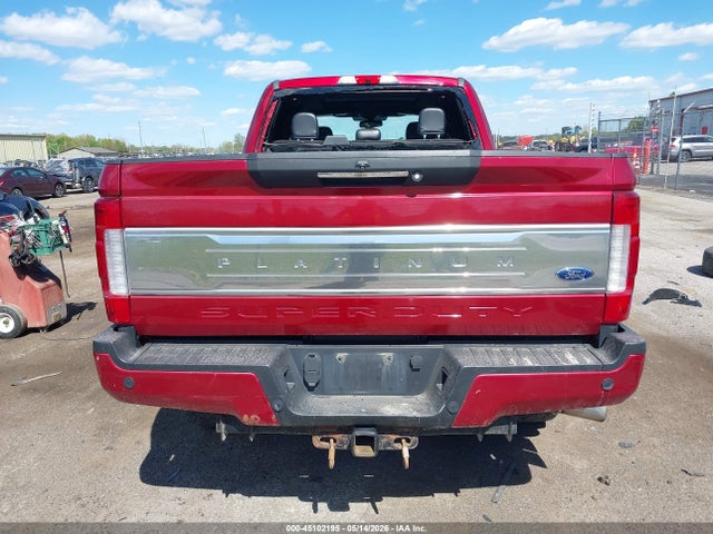 45102195 :رقم المزاد ، 1FT8W3BT2JEB64252 vin ، 2018 Ford F-350 Platinum مزاد بيع