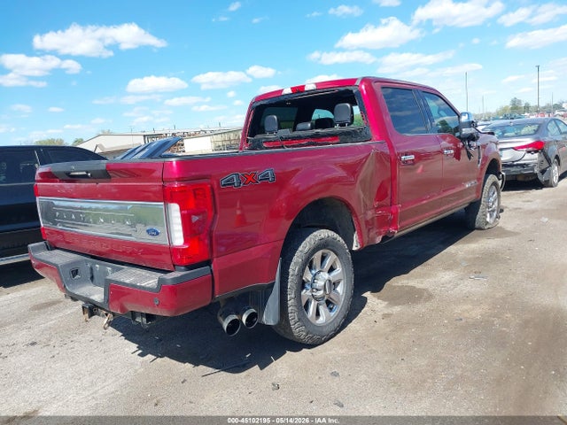 45102195 :رقم المزاد ، 1FT8W3BT2JEB64252 vin ، 2018 Ford F-350 Platinum مزاد بيع