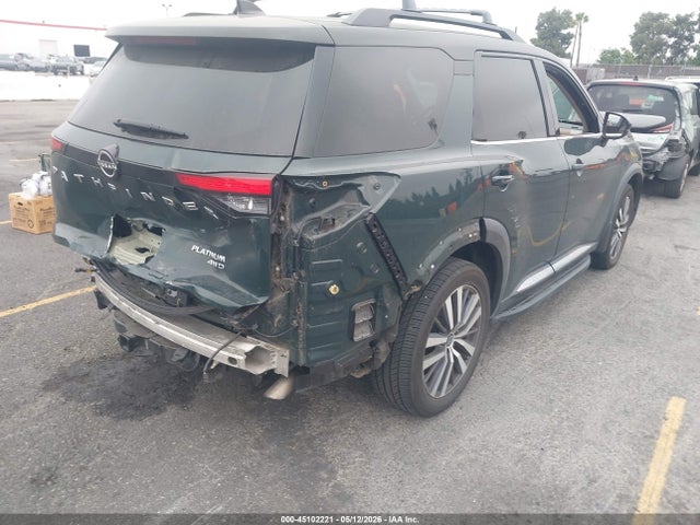 5N1DR3DJ9NC264251 Nissan Pathfinder Platinum 4wd