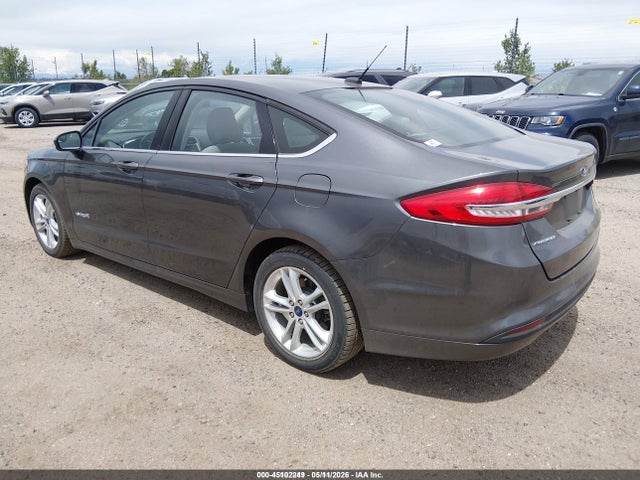 Продаж на аукціоні авто 2018 Ford Fusion Hybrid S, vin: 3FA6P0UUXJR235905, номер лоту: 45102249