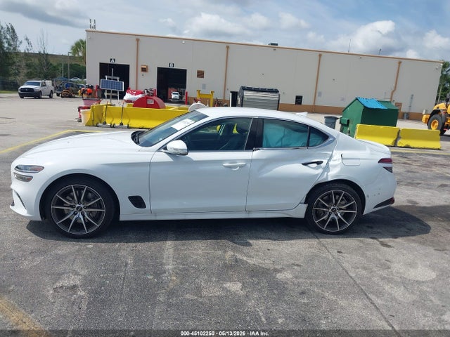 45102250 :رقم المزاد ، KMTG14SC2TU164973 vin ، 2026 Genesis G70 2.5t Rwd مزاد بيع