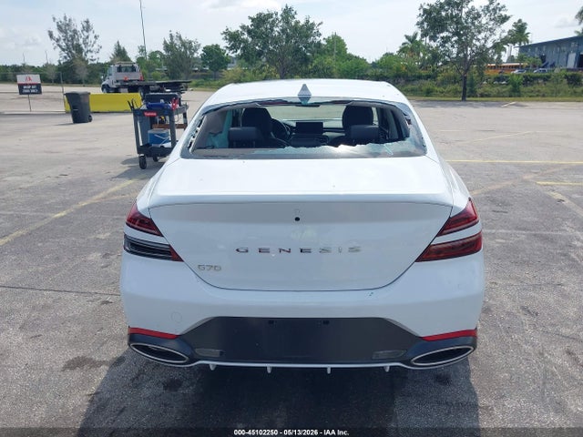 45102250 :رقم المزاد ، KMTG14SC2TU164973 vin ، 2026 Genesis G70 2.5t Rwd مزاد بيع