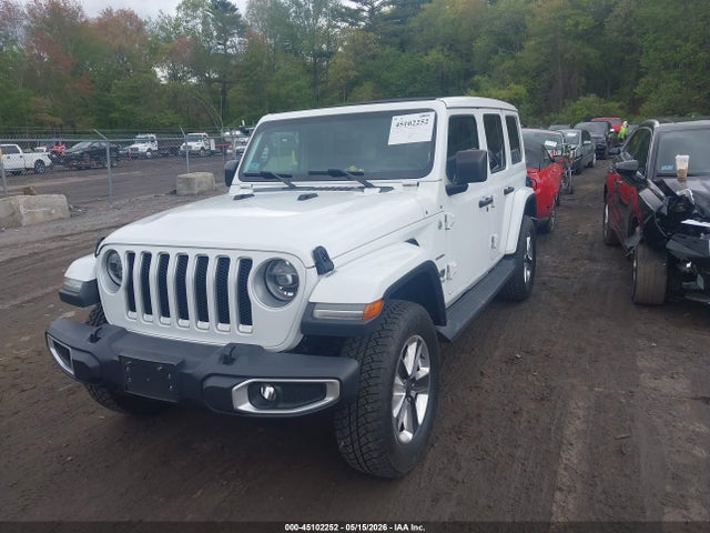 2019 Jeep Wrangler Unlimited Sahara 4x4 მანქანა იყიდება აუქციონზე, vin: 1C4HJXEN1KW684151, აუქციონის ნომერი: 45102252