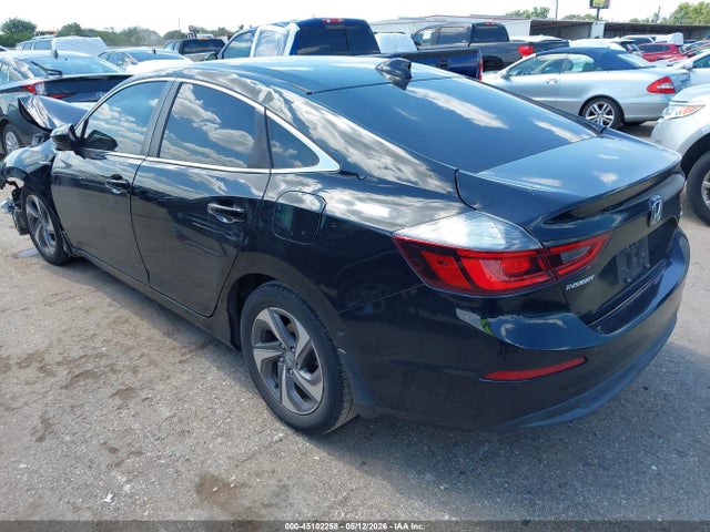 45102258 :رقم المزاد ، 19XZE4F52KE031778 vin ، 2019 Honda Insight Ex مزاد بيع
