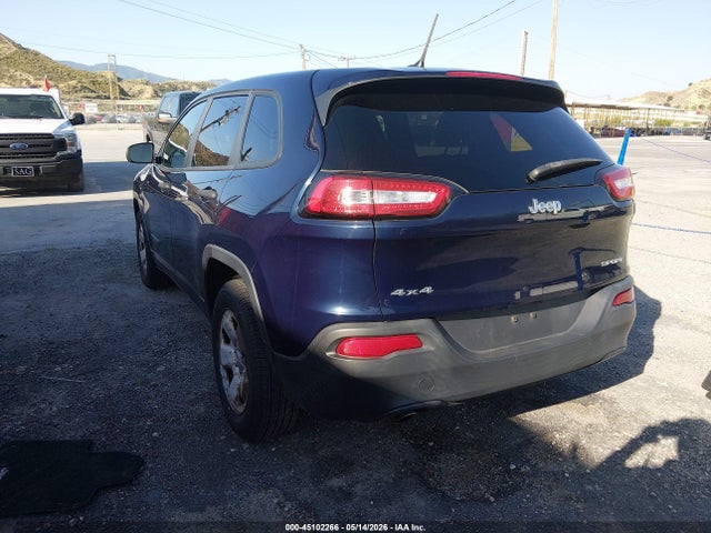 Продаж на аукціоні авто 2016 Jeep Cherokee Sport, vin: 1C4PJMAB4GW266941, номер лоту: 45102266