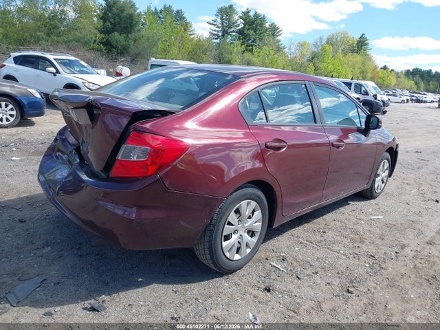 Продажа на аукционе авто 2012 Honda Civic Lx, vin: 2HGFB2F55CH582682, номер лота: 45102271