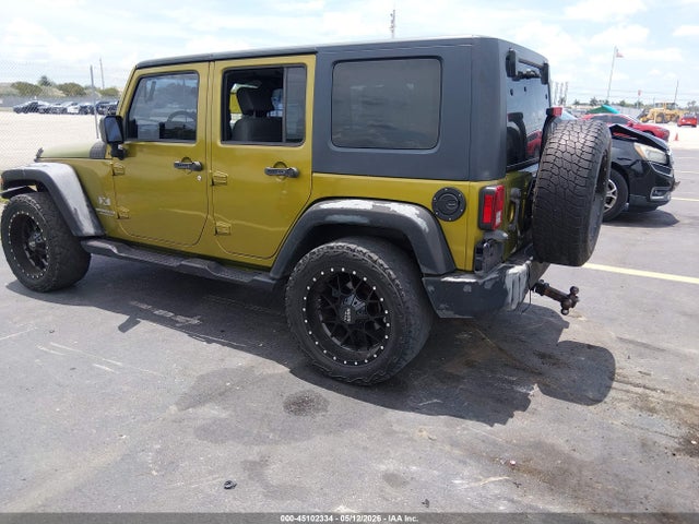 Продажа на аукционе авто 2008 Jeep Wrangler Unlimited X, vin: 1J4GB39148L508885, номер лота: 45102334