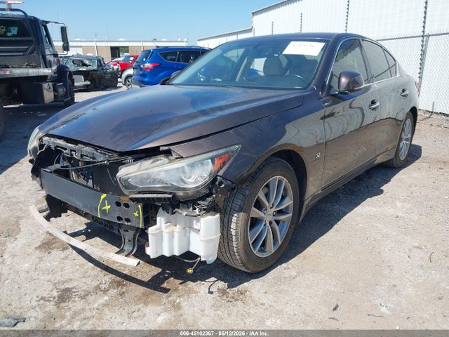 45102367 :رقم المزاد ، JN1BV7AR6EM696723 vin ، 2014 Infiniti Q50 Premium مزاد بيع
