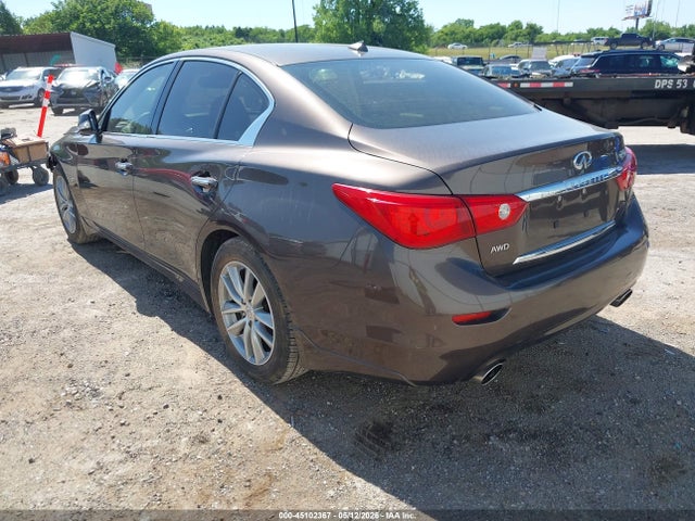 45102367 :رقم المزاد ، JN1BV7AR6EM696723 vin ، 2014 Infiniti Q50 Premium مزاد بيع