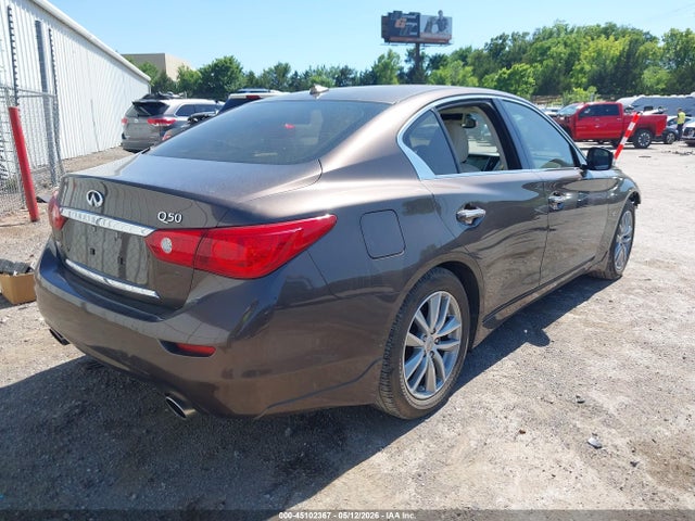 45102367 :رقم المزاد ، JN1BV7AR6EM696723 vin ، 2014 Infiniti Q50 Premium مزاد بيع