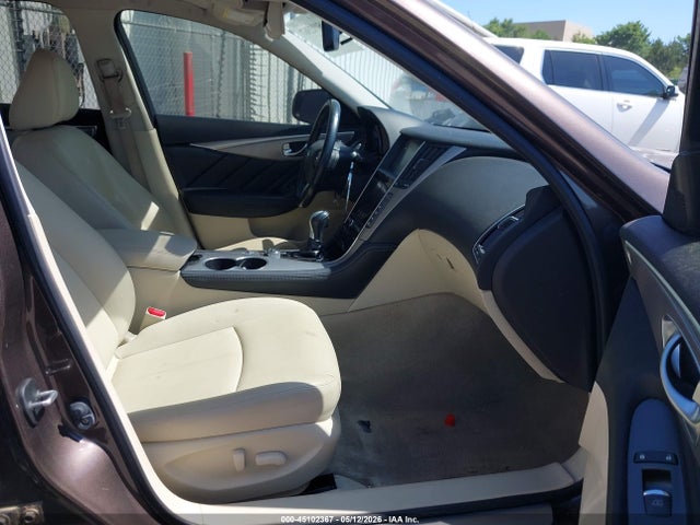 45102367 :رقم المزاد ، JN1BV7AR6EM696723 vin ، 2014 Infiniti Q50 Premium مزاد بيع