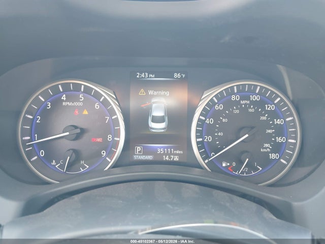 45102367 :رقم المزاد ، JN1BV7AR6EM696723 vin ، 2014 Infiniti Q50 Premium مزاد بيع