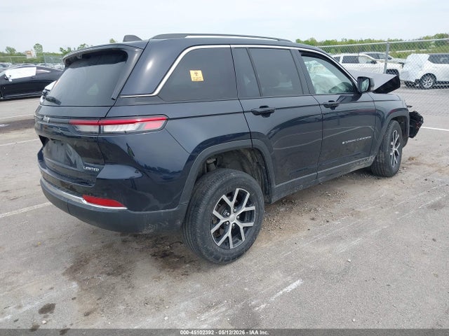 Aukcja sprzedaży 2023 Jeep Grand Cherokee Limited 4x4, vin: 1C4RJHBGXPC634552, numer aukcji: 45102392