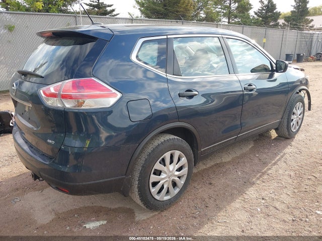 2016 Nissan Rogue S მანქანა იყიდება აუქციონზე, vin: JN8AT2MV3GW140780, აუქციონის ნომერი: 45102475