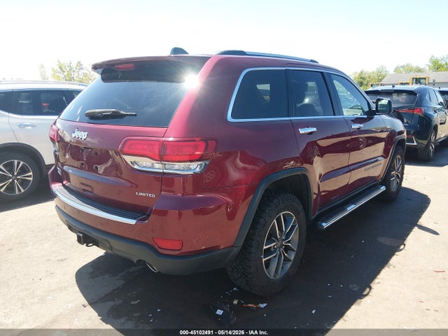 Продаж на аукціоні авто 2020 Jeep Grand Cherokee Limited 4x4, vin: 1C4RJFBG3LC122159, номер лоту: 45102491