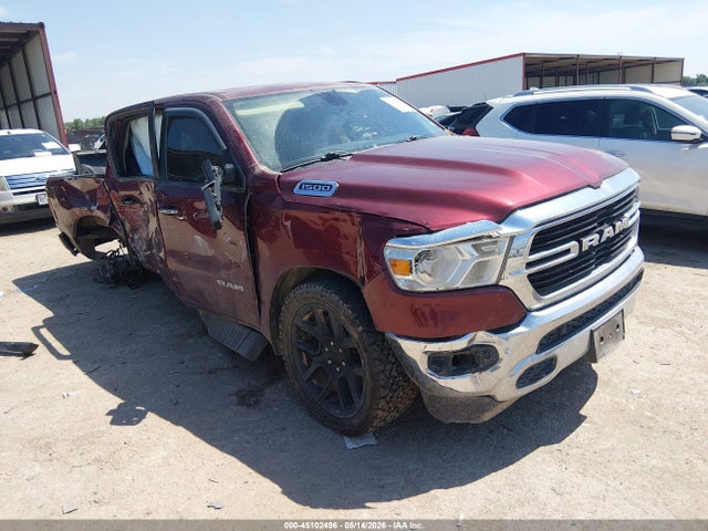 2020 Ram 1500 Big Horn  4x2 5'7 Box მანქანა იყიდება აუქციონზე, vin: 1C6RREFG9LN260815, აუქციონის ნომერი: 45102496