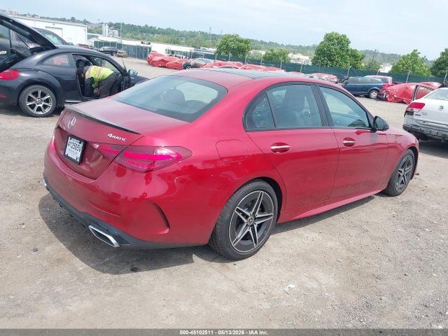 Aukcja sprzedaży 2023 Mercedes-benz C 300 4matic, vin: W1KAF4HB1PR080064, numer aukcji: 45102511