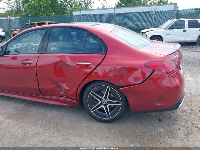 Aukcja sprzedaży 2023 Mercedes-benz C 300 4matic, vin: W1KAF4HB1PR080064, numer aukcji: 45102511