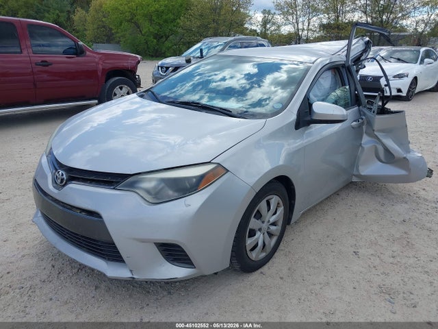 2015 Toyota Corolla Le მანქანა იყიდება აუქციონზე, vin: 2T1BURHE6FC353570, აუქციონის ნომერი: 45102552