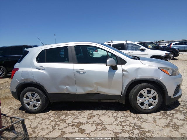 Продажа на аукционе авто 2017 Chevrolet Trax Ls, vin: 3GNCJKSB6HL199324, номер лота: 45102583