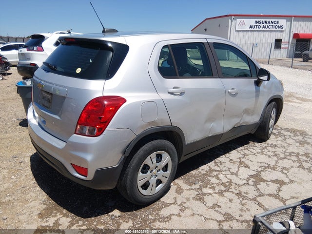 Продажа на аукционе авто 2017 Chevrolet Trax Ls, vin: 3GNCJKSB6HL199324, номер лота: 45102583