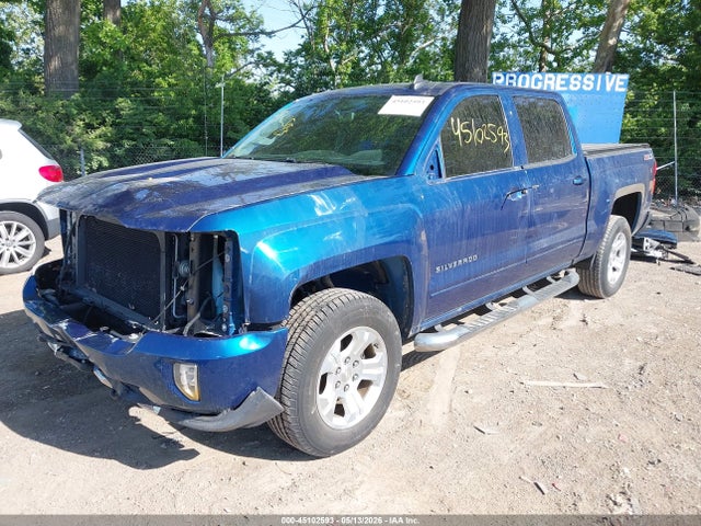 45102593 :رقم المزاد ، 3GCUKREC9GG252421 vin ، 2016 Chevrolet Silverado 1500 2lt مزاد بيع