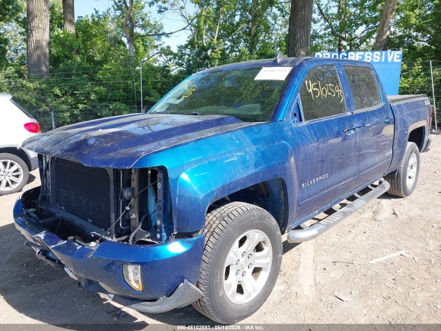 45102593 :رقم المزاد ، 3GCUKREC9GG252421 vin ، 2016 Chevrolet Silverado 1500 2lt مزاد بيع