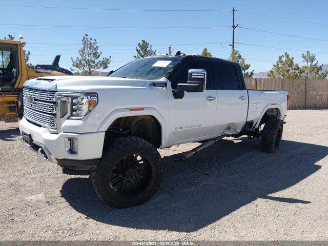 45102621 :رقم المزاد ، 1GT49REYXNF275972 vin ، 2022 Gmc Sierra 2500hd 4wd  Standard Bed Denali مزاد بيع