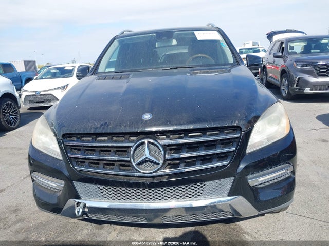45102627 :رقم المزاد ، 4JGDA5HB8CA002171 vin ، 2012 Mercedes-benz Ml 350 4matic مزاد بيع