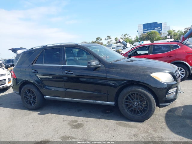 45102627 :رقم المزاد ، 4JGDA5HB8CA002171 vin ، 2012 Mercedes-benz Ml 350 4matic مزاد بيع