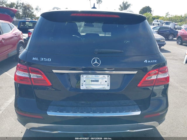 45102627 :رقم المزاد ، 4JGDA5HB8CA002171 vin ، 2012 Mercedes-benz Ml 350 4matic مزاد بيع