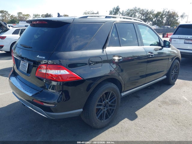 45102627 :رقم المزاد ، 4JGDA5HB8CA002171 vin ، 2012 Mercedes-benz Ml 350 4matic مزاد بيع