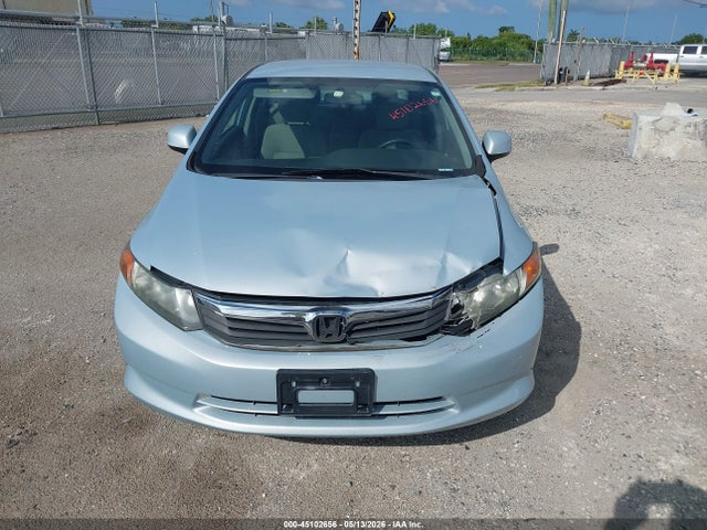 Aukcja sprzedaży 2012 Honda Civic Lx, vin: 19XFB2F56CE078782, numer aukcji: 45102656