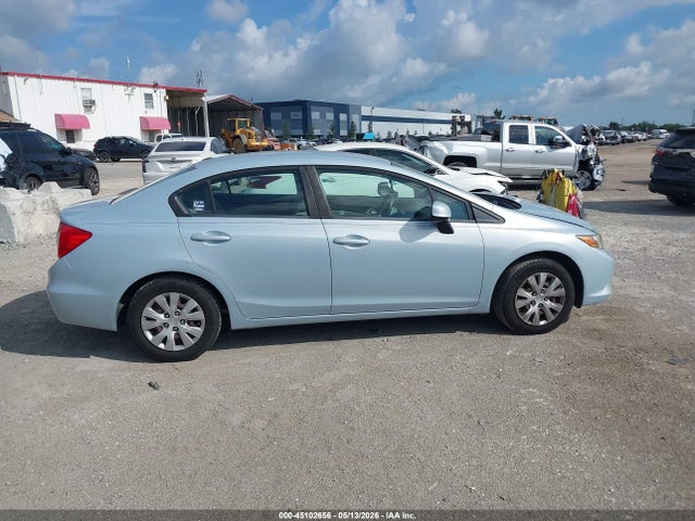 Aukcja sprzedaży 2012 Honda Civic Lx, vin: 19XFB2F56CE078782, numer aukcji: 45102656