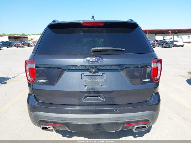 45102671 :رقم المزاد ، 1FM5K8GTXHGD13523 vin ، 2017 Ford Explorer Sport مزاد بيع