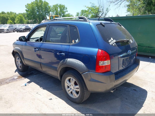 Aukcja sprzedaży 2006 Hyundai Tucson Gls/limited, vin: KM8JN12D96U306655, numer aukcji: 45102708