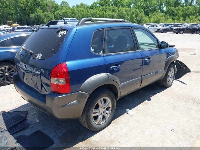 Aukcja sprzedaży 2006 Hyundai Tucson Gls/limited, vin: KM8JN12D96U306655, numer aukcji: 45102708