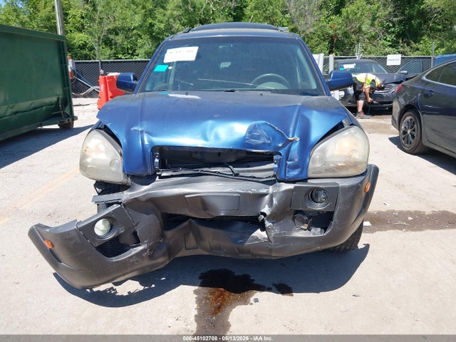 Aukcja sprzedaży 2006 Hyundai Tucson Gls/limited, vin: KM8JN12D96U306655, numer aukcji: 45102708