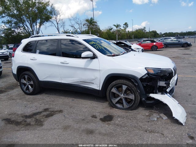 Продажа на аукционе авто 2019 Jeep Cherokee Limited Fwd, vin: 1C4PJLDB2KD402770, номер лота: 45102722