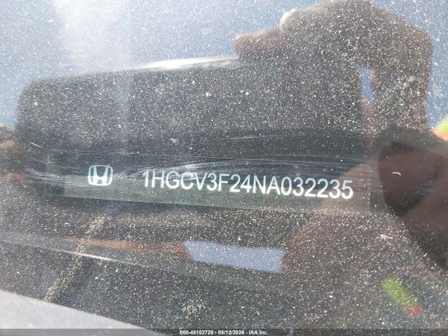 1HGCV3F24NA032235 Honda Accord Hybrid Sport