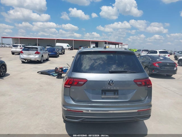 3VV3B7AXXRM108729 Volkswagen Tiguan 2.0t Se/2.0t Wolfsburg Edition