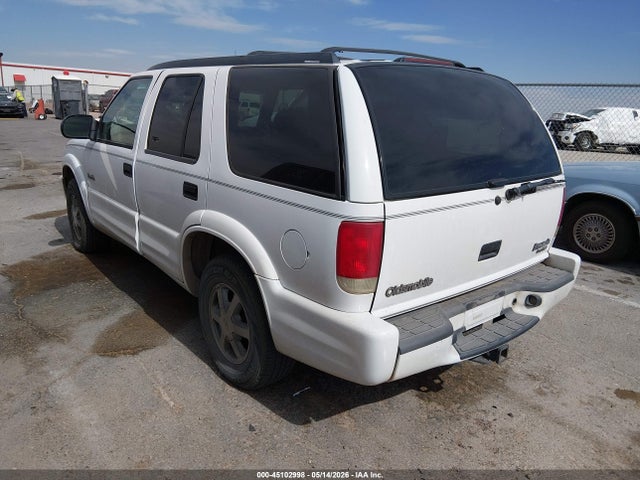 2000 Oldsmobile Bravada მანქანა იყიდება აუქციონზე, vin: 1GHDT13W3Y2391377, აუქციონის ნომერი: 45102998