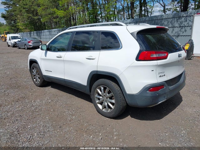 Aukcja sprzedaży 2018 Jeep Cherokee Limited 4x4, vin: 1C4PJMDBXJD508954, numer aukcji: 45103010