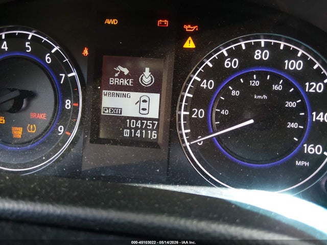 45103022 :رقم المزاد ، JN1CV6AR6AM453504 vin ، 2010 Infiniti G37x مزاد بيع