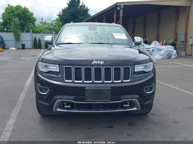 2014 Jeep Grand Cherokee Overland მანქანა იყიდება აუქციონზე, vin: 1C4RJFCM6EC486244, აუქციონის ნომერი: 45103050