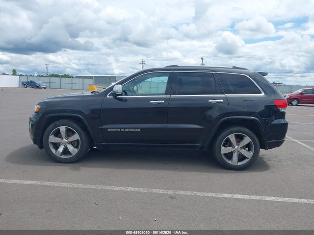 2014 Jeep Grand Cherokee Overland მანქანა იყიდება აუქციონზე, vin: 1C4RJFCM6EC486244, აუქციონის ნომერი: 45103050