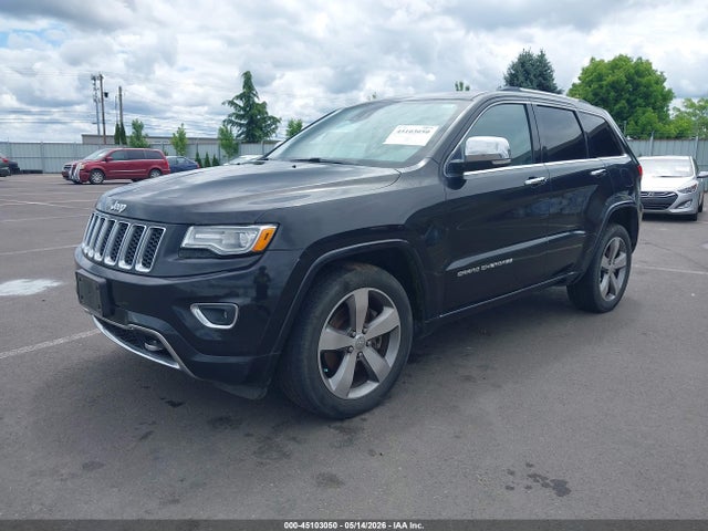 2014 Jeep Grand Cherokee Overland მანქანა იყიდება აუქციონზე, vin: 1C4RJFCM6EC486244, აუქციონის ნომერი: 45103050