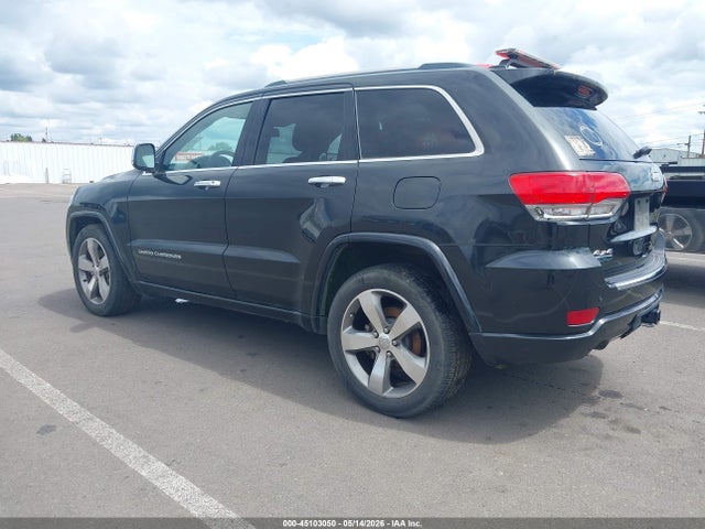 2014 Jeep Grand Cherokee Overland მანქანა იყიდება აუქციონზე, vin: 1C4RJFCM6EC486244, აუქციონის ნომერი: 45103050